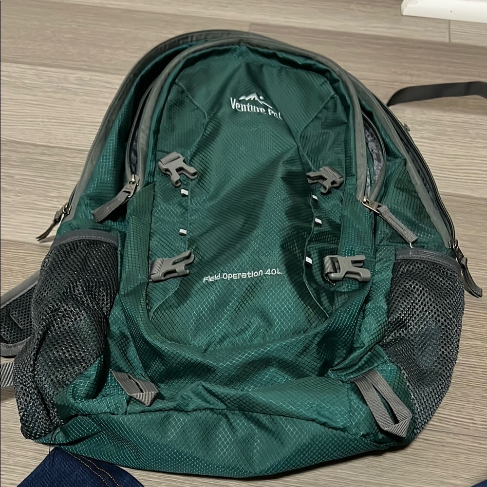 Green Backpack for Men